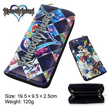 Kingdom of Hearts anime pu long wallet/purse