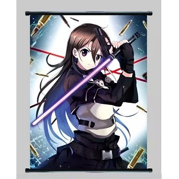 Sword Art Online anime wall scroll