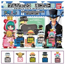 One Piece anime anime phone dust plug/Pluggy a set 
