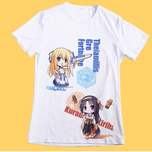 Magical Girl Lyrical Nanoha anime micro fiber t-shirt CBTX078