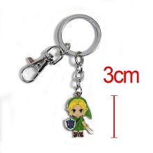 The legend of Zelda anime key chain