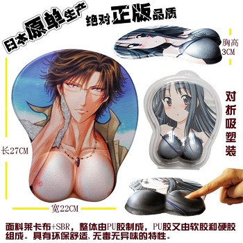The prince of tennis anime 3D sexy mouse pad