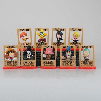 One Piece figures st(9pcs a set)
