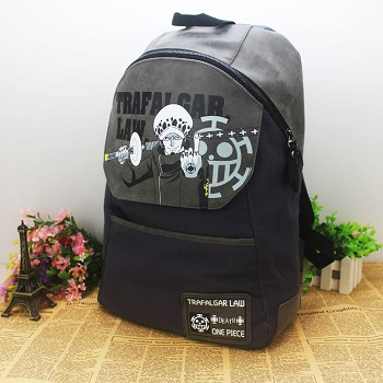 One Piece law anime backpack bag
