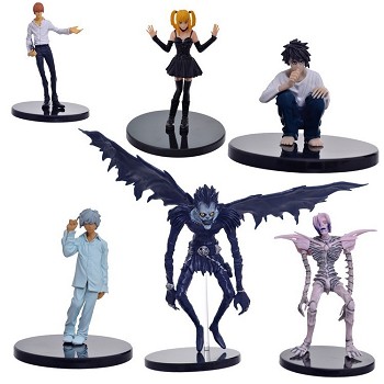 Death Note anime figures set(6pcs a set)