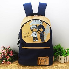 Tomb Notes anime backpack bag