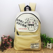 Collection anime backpack bag