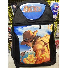 One piece anime backpack bag