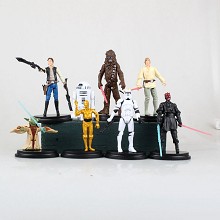 Star Wars anime figures set(8pcs a set)