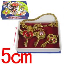 Sailor Moon necklaces set(3pcs a set)