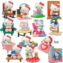 Hello Kitty figures set(13pcs a set)