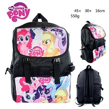 My Litle Pony anime backpack bag school bag
