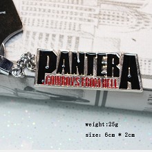 Pantera key chain