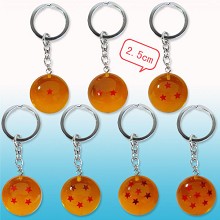 Dragon ball anime key chains set(7pcs a set)