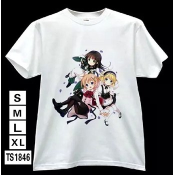 Is the order a rabbit anime t-shirt