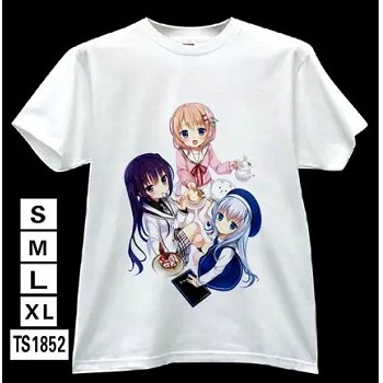 Is the order a rabbit anime t-shirt