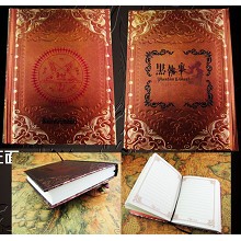 Kuroshitsuji anime hard cover notebook(120pages)
