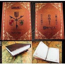 Attack on Titan anime hard cover notebook(120pages...
