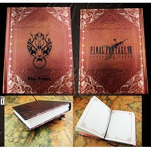Final Fantasy anime hard cover notebook(120pages)