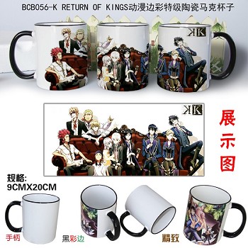 K RETURN OF KINGS anime mug cup
