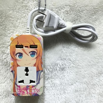 My Little Sister Can't Be This Cute anime USB socket outlet plug
