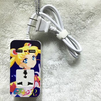 Sailor Moon anime USB socket outlet plug