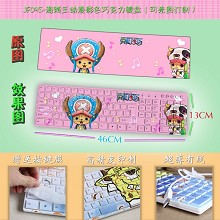 One Piece anime keyboard