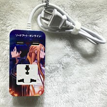 Sword Art Online anime USB socket outlet plug