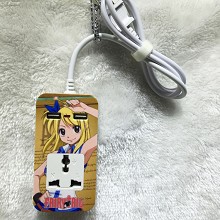 Fairy Tail anime USB socket outlet plug