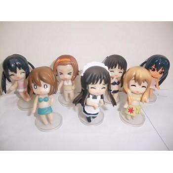 K-ON! anime figures set(7pcs a set)