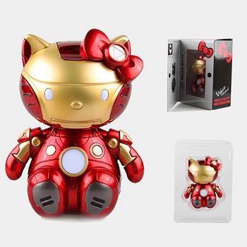 Hello Kitty Cosplay Iron Man figure