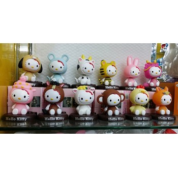 Hello Kitty figures set(12pcs a set)