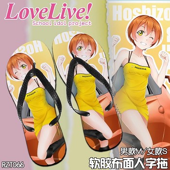 lovelive anime slippers shoes a pair