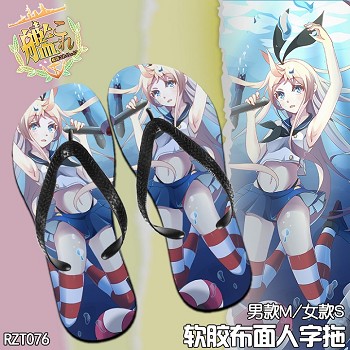 Collection anime slippers shoes a pair