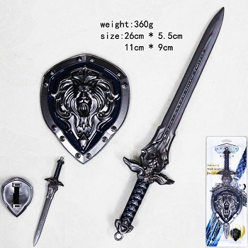 World of Warcraft mini cos weapons a set