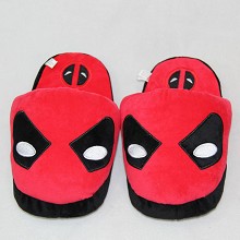 Deadpool anime plush slippers shoes a pair