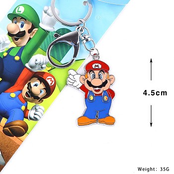 Super Mario anime key chain