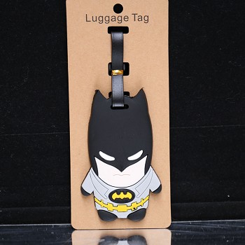 Batman anime luggage tag
