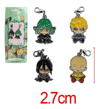 ONE PUNCH MAN anime key chains a set