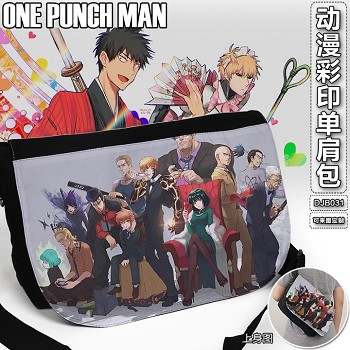 One Punch Man anime printing satchel shoulder bag