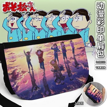 Osomatsu-san anime printing satchel shoulder bag