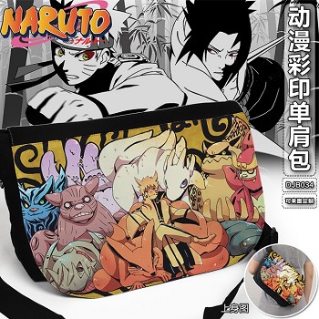 Naruto anime printing satchel shoulder bag