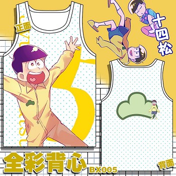 Osomatsu-san anime tank top vest