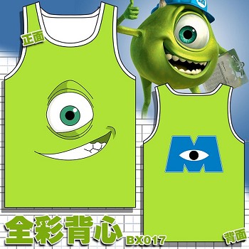 Monsters University anime tank top vest