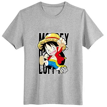 One Piece anime cotton t-shirt