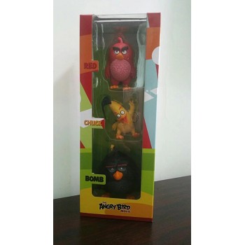 Angry Birds anime figures set(3pcs a set)