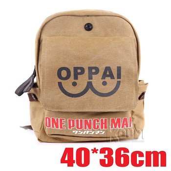One Punch Man anime backpack bag