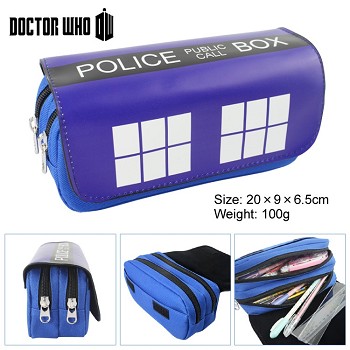 Doctor Who multifunctional anime pen bag