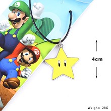 Super Mario anime necklace