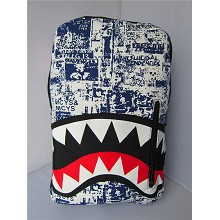 The shark backpack bag
